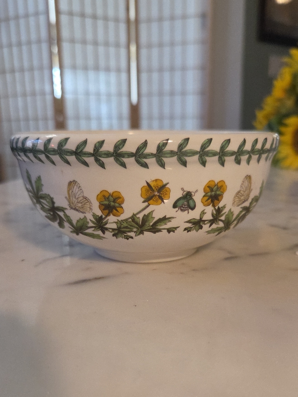 VTG Portmeirion Dessert / Salad Bowl Trailing Bindweed 5.5" RARE